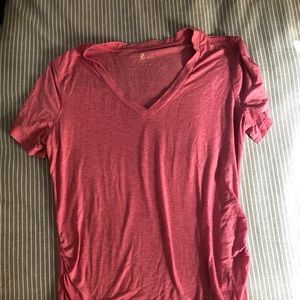 EUC Pink GapFit Maternity top, size small